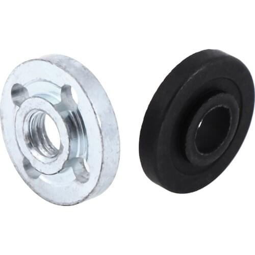 2Pcs/set New Angle Grinder Replacement Part Inner Outer Flange Set Fits For Makita 9523 Angle Grinder Motor Rotor