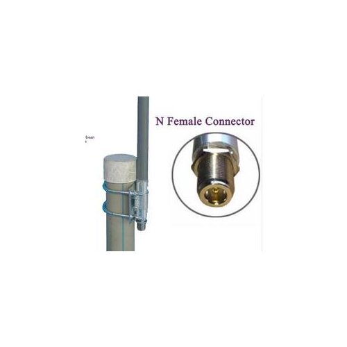 5.8G wifi omni antenna 10dBi 5.8G high gain repeater monitor base fiberglass antenna 5725-5875M