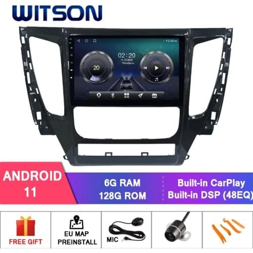 WITSON Android 10.0 CAR DVD SYSTEM for MITSUBISHI PAJERO 2017 car dvd player link/DAB support