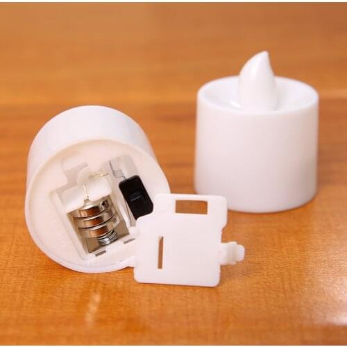 Flameless LED Tea Light Candles Candle Lamp Tealight for Garden Decoration Festival Celebration Wedding JW