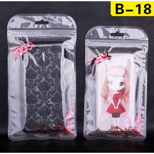 Blanc / effacer Self Seal refermable Zipper plastique Retail Packaging bag, Zip verrouillage Retail Package avec accrochez trou