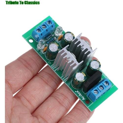 DC 15~24V LM7812 + LM7912 +- 12V Dual Voltage Regulator Rectifier Bridge Power Supply Module 1x