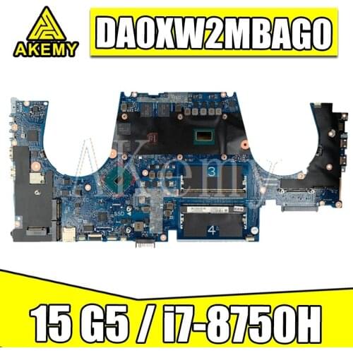 For HP zbook 15 17 G5 XW2A Motherboard L28698-001 L31792-001 DA0XW2MBAG0 P2 4GB i7-8750H Fully tested