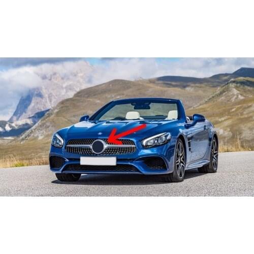 Mercedes r231 Grill Star Emblem Front Grille Badge SL Class 2013-2021 Aftermarket A0008171016