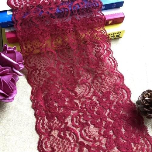 E1171 15cm red width lace ribbons diy apparel sewing & fabric lace trimming colorful lace tape