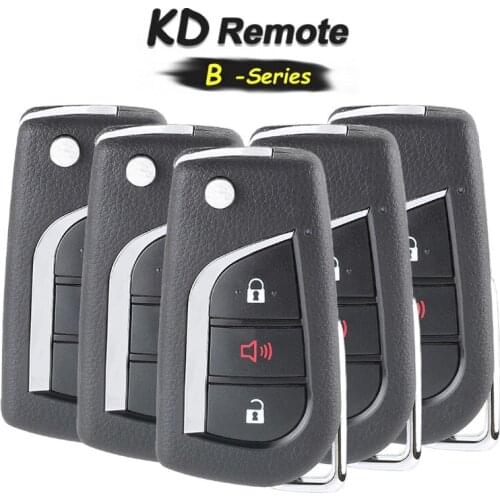KEYECU 5x B-Series 3 Button B13 Remote Control, Universal Remote Control Key for KD900 KD900+, KEYDIY Remote for B13-2+1