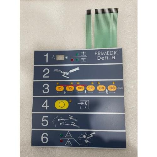 Keyboard Suitable For PRIMEDIC Defi-B PANEL KEYBOARD
