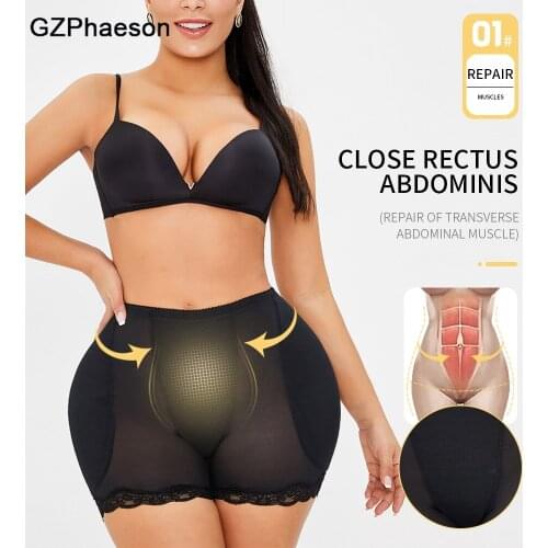 Sexy Butt Lifter Padded Hip Enhancer Shapewear Butt Pads Big Ass Fake Buttocks Body Shaper Control Panties Slimming Underwear