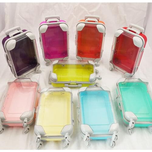 NEW 15pcs False Eyelashes big suitcase Packaging Box Lash Boxes Lashes Case Empty Makeup Eyelash Storage