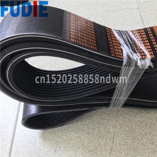 V- ribbed belt.Heidelberg CD102 printing machine belt . PL3696-A