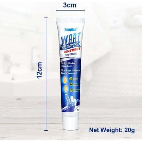 2019 Herbal Extract Wart Remover Ointment Wart Treatment Skin Mark Remover Cream Antibacterial Foot Wart Ointment