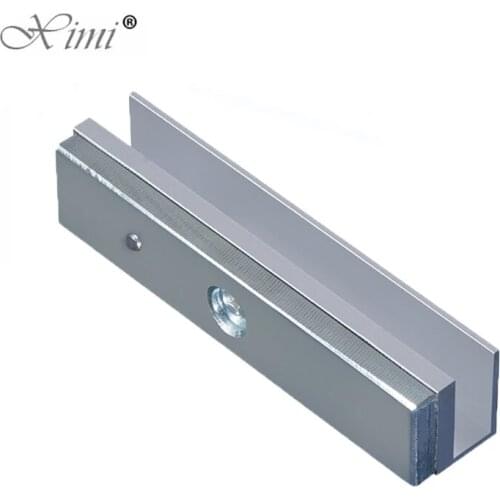 U Bracket For 180kg Magnetic Lock 350LBS EM Lock Frameless Glass Door Access Control System U Bracket