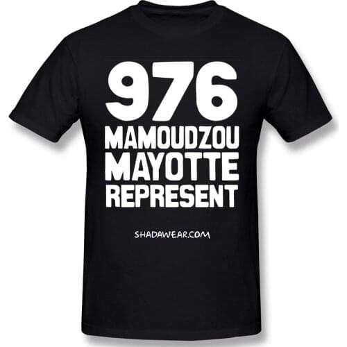 976 Mamoudzou Mayotte Represent Essential Mens Basic Short Sleeve T-Shirt Cute R278 Tees USA Size