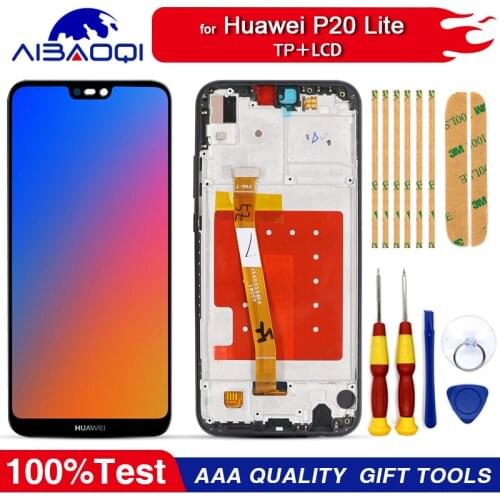 Touch Screen LCD Display For Huawei P20 Lite Huawei Nova 3E Replacement Parts Mobile phone display