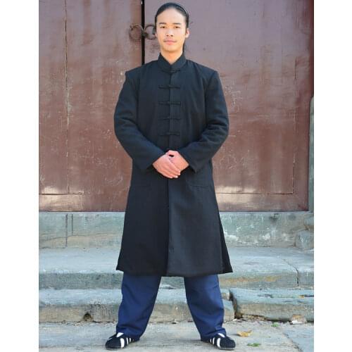 Winter Cotton Robe of Taoism Taoist Cotton Wudang Tai Chi Clothing Winter Exercise Clothes