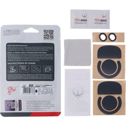 2 Sets/Pack Original Hotline Games Competition Level Mouse Feet Mouse Skates Gildes for logitech G Pro X Superlight Mouse Gildes