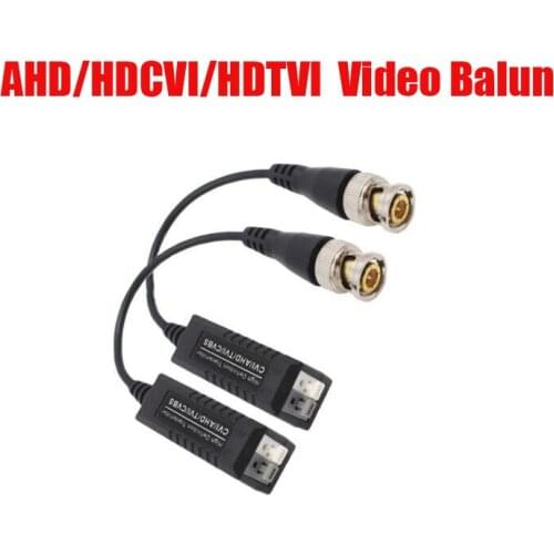 10Pairs High Definition 720P/1080P AHD/HDCVI/HDTVI BNC to UTP Cat5/5e/6 Video Balun Passive Transceivers Transmitter 300m