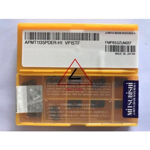 APMT1135PDER-H1 VP15TF 10pcs original Mitsubishi milling insert DIAEDGE