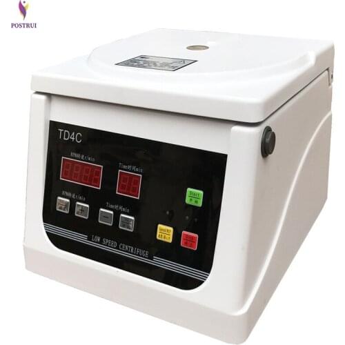 Benchtop Centrifuge Low Speed PRP Electric Centrifuge 4000 Revolution Serum Separation Laboratory Equipment TD4C