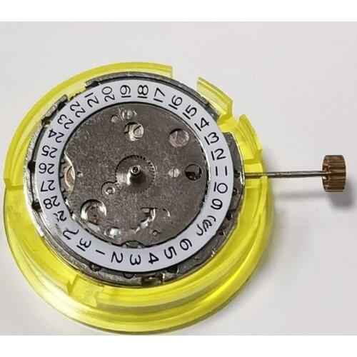 Watch Accessories New 2813 White Movement Three Needle Automatic Mechanical 8215 8205 Single Calendar Movement