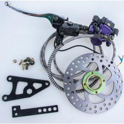 For Electric vehicle rear disc brake braking fluid hydraulic brake modification