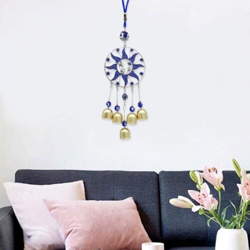 50LB Creative Evil Eyes Windchime Wind Bells Handcraft Pendant Home Garden Hanging Decoration Ornaments