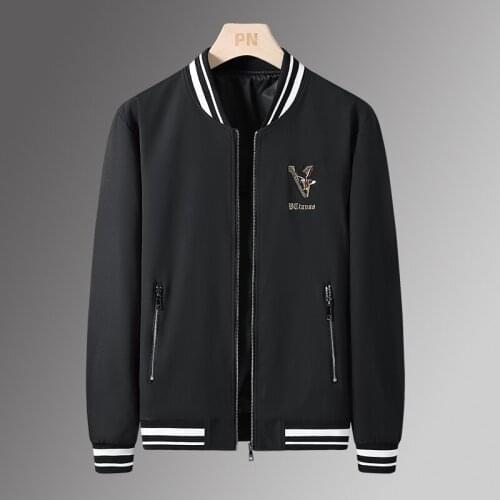 Mens Spring Autumn Jackets High-quality Jackets Jaqueta Masculina Mens Jacket Bomber Print Jacket Men Vintage Jacket Men