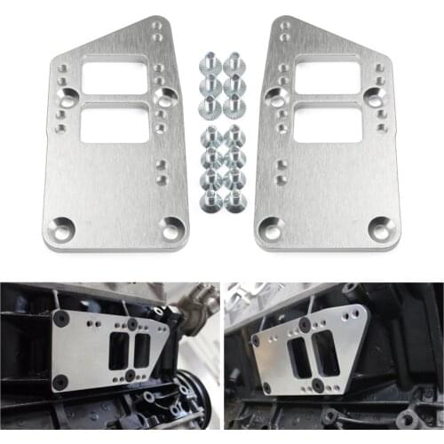 NEW High Quality LS Engine Mounts Billet Aluminum LS Swap Kit LS Adapter Plates Kit LS2 LS3 LS6 for Chevelle Camaro Nova