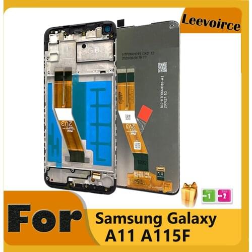 Original 6.4 inch For Samsung A11 A115 SM-A115M SM-A115F A115F A115M Lcd Display Touch Screen Digitizer Assembly Replacement