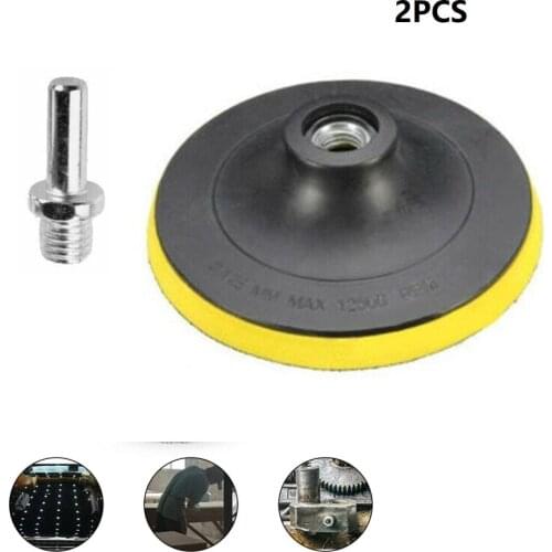 125mm/5" Polishing Grinding Backing-Plate Hook Loop Pad For Sander Sanding Disc Hook Loop Flocking Sandpaper Backing Plate m14