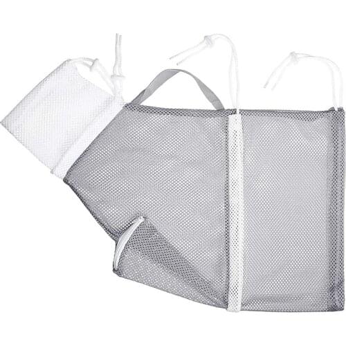 Cat Shower Net Bag Cat Grooming Bathing Bag Adjustable Cat Washing Bag Multifunctional Cat Restraint Bag