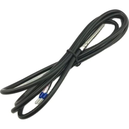 SR PT1000 Temperature Sensor A01 2 Wire with Silicone Gel Coated -50-180 centigrade Originally for Solar controller 6*50mm probe