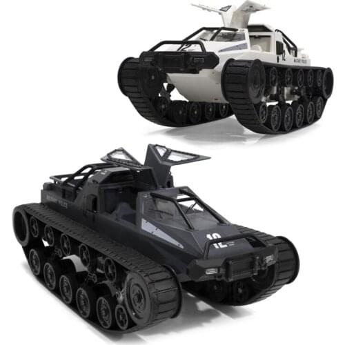 1:12 Scale Tracked Vehicle Remote Control High Speed Drift Climbing Off-road Tank DIY Assembly RC Tank Kit Kid Model Toy