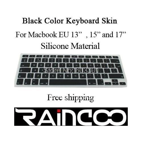 EU style keyboard protector for macbook Pro 13 15 13.3" 15" and 17", keyboard cover for EU version macbook Air 13.3 Retina 15.4