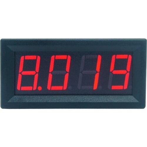 0-9.999A(10A) 4-digits bit Ammeter Current Panel Meter Gauge 0.56inch Red LED63HF