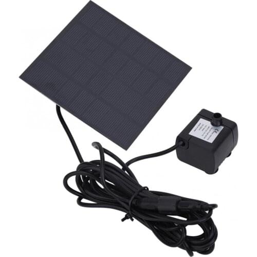 1.4W miniature Brush-less Aquarium Fountain Pond Solar Submersible Water Pump Pump Irrigation Fountain Fish Pond Water Pump