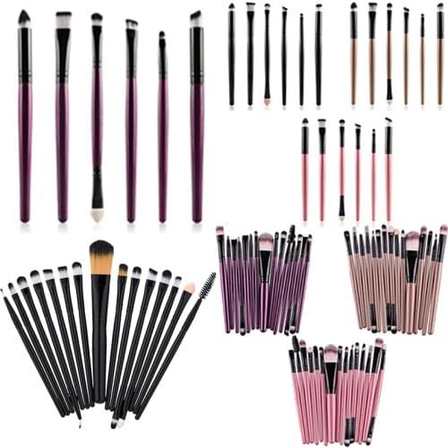 15Pcs Cosmetic Makeup Brush Women Foundation Eyeshadow Eyeliner Lip Make Up Eye Brushes Set 11 WH998