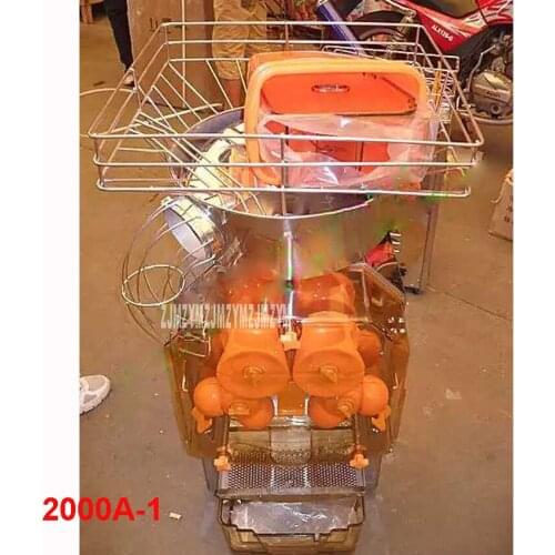 2000A-1 110V/220V Commercial Automatic Orange Juicer Machine; Pomegranate Squeezer,Citrus Juicer stainless steel 40-60 / min