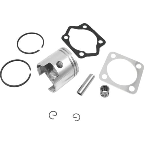 47mm Piston Pin Rings Gasket Circlips Kit for 80cc Motorised Bike 2-Stroke