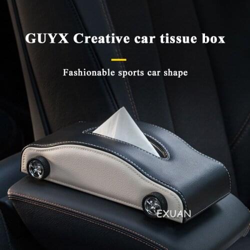 Car drawer box creative car tissue box cool car interior supplies ornaments sports car shape drawer box practical and good-looki