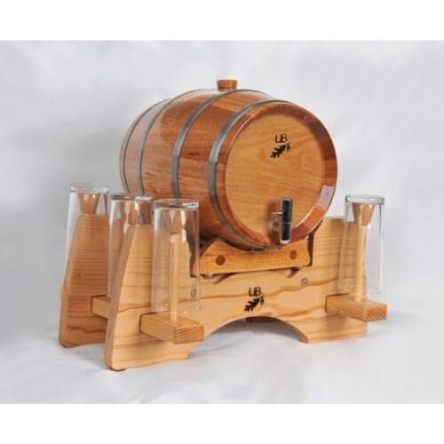 Cupped Keg Stand Masifart Raki-whisky Service 4 Lt