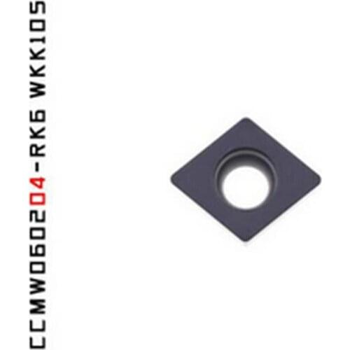 CCMW060204-RK6 WKK10S,Free shipping, 100% original CNC blade