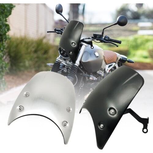 For BMW R Nine T RNineT R9T Scrambler 2014-2020 2016 2017 2018 2019 Motorcycle Windshield Windscreen Headlight Fairing Deflector