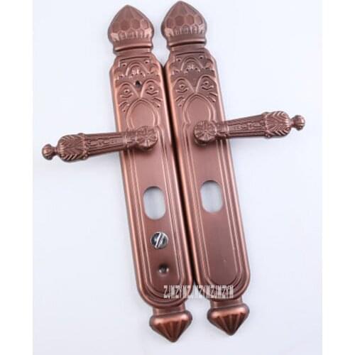 Security Door Large Handle Single/Double Live Anti-theft Door Lock Thickening Universal Aluminum Alloy Door Lock Body Handle