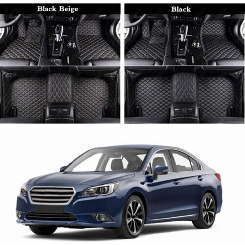 Auto Carpet Cover Car Floor Mats for Subaru Legacy XV Crosstrek Impreza Outback Forester WRX STI BRZ Car Foot Mat Auto Floor Mat
