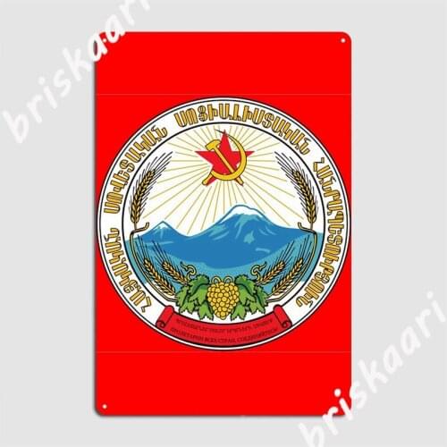 Tajik Ssr Metal Signs Wall Cave Wall Classic Wall Decor Tin sign Posters