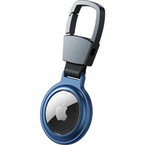 2021 NEW For AirTag Metal Case Protecto With keychain Metal Magnetic Shockproof Anti Scratch Fall Protect Shell Cover For AirTag