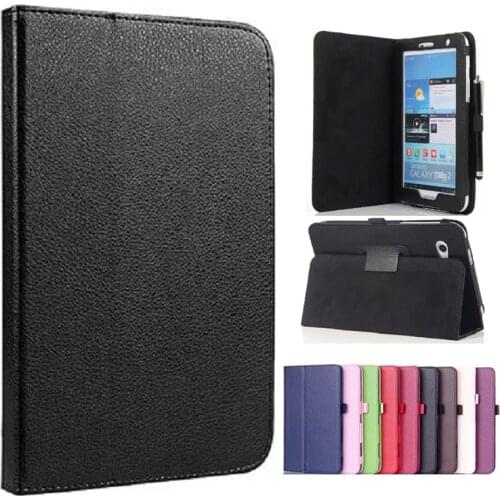New Flip Tablet Case for Samsung Galaxy Tab 2 7 "GT-P3100 P3110 P3113 Case Stand Flip Cover for Samsung Tab 2 P3100 Stand Case