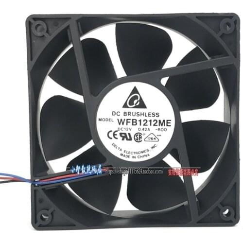 New genuine WFB1212ME 12V 0.42A 12038 12CM DC cooling fan