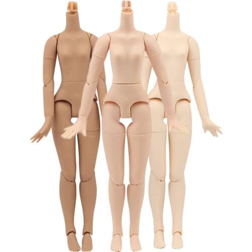 Azone S Blyth Body Small breast White skin BJD DIY Multi- angle Shaking Neck ob24 anime girl
